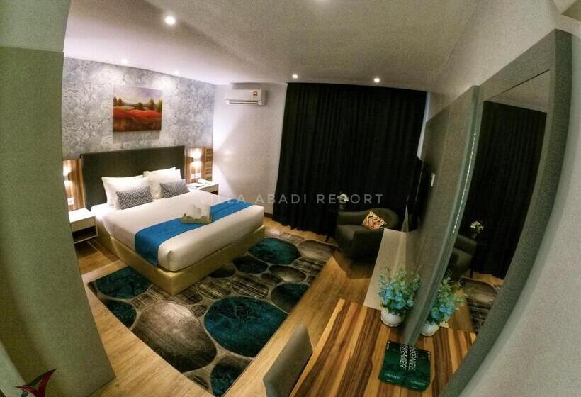 اتاق لوکس با تخت بزرگ, Villa Abadi Resort