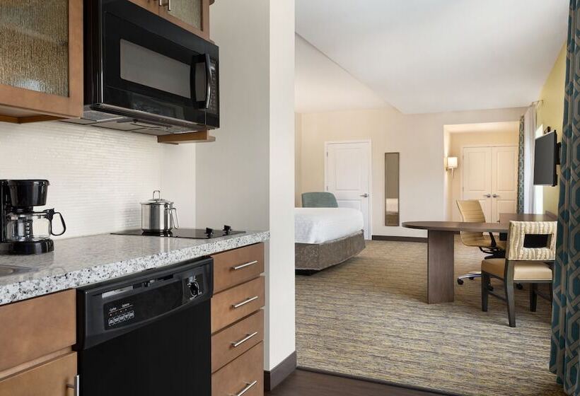 带双人床的标准工作室, Candlewood Suites   Safety Harbor, An Ihg