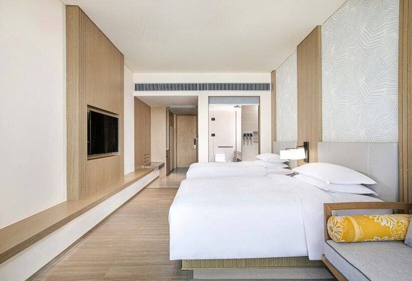 스탠다드 룸 더블 침대 2개, Four Points By Sheraton Wuchuan, Loong Bay