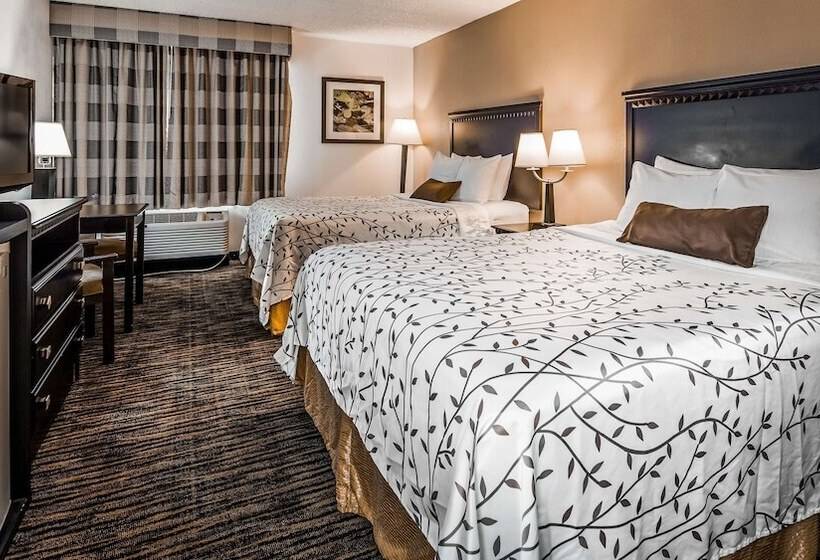 带2个双人床的标准工作室, Best Western Hazlet Inn