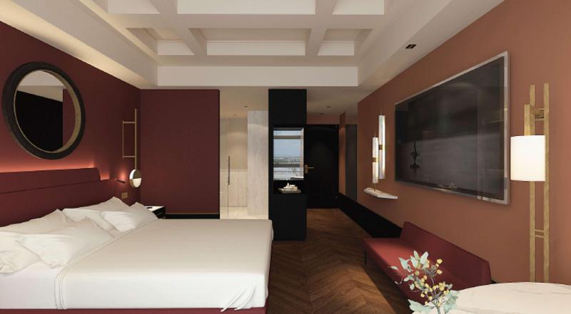 Camera Business Letto King, Hilton Rome Eur La Lama