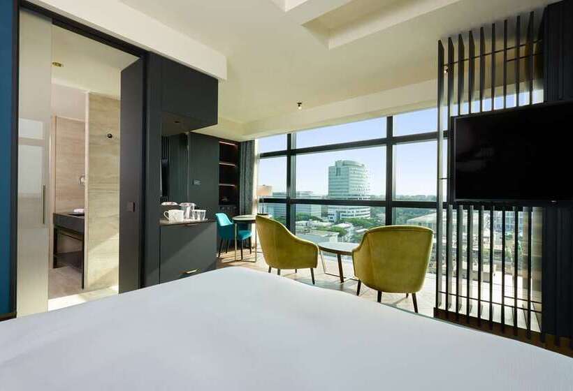 Camera Business Letto King, Hilton Rome Eur La Lama