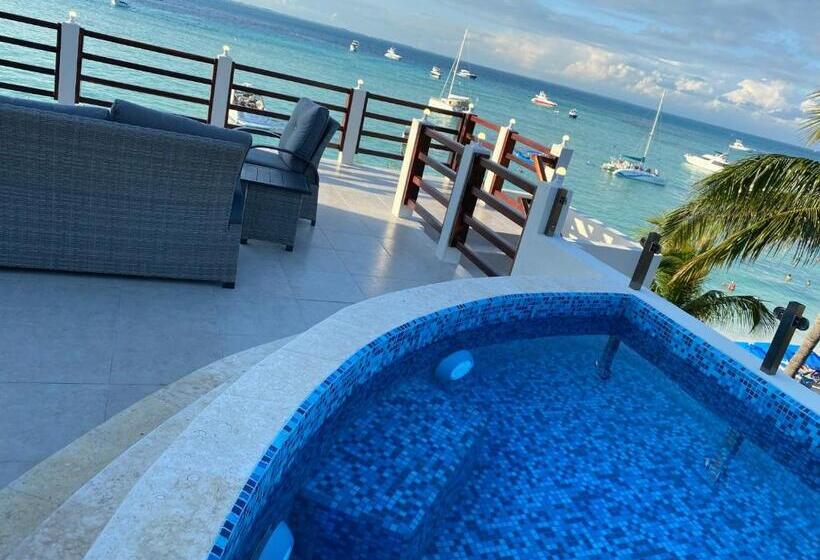 شقة غرفة واحدة مطلة على البحر, Cuxos Hotel Beachfront