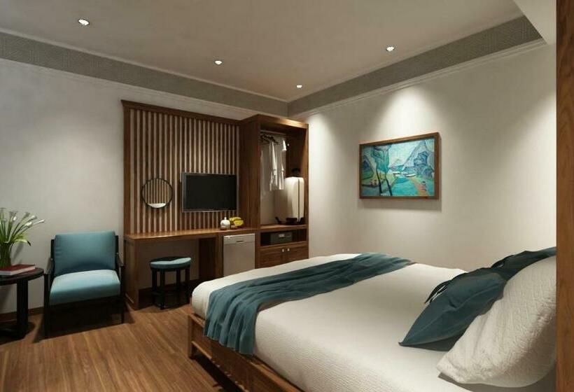 اتاق لوکس با چشم‌انداز باغ, Tam Coc Condelux Boutique Hotel & Travel