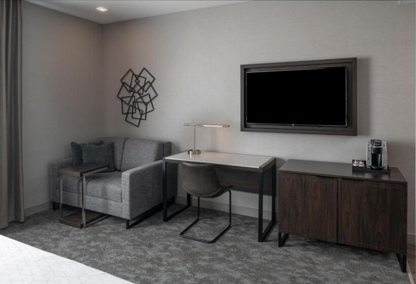 اتاق استاندارد با تخت بزرگ برای معلولان, Holiday Inn Express   Boston Logan Airport   Revere, An Ihg