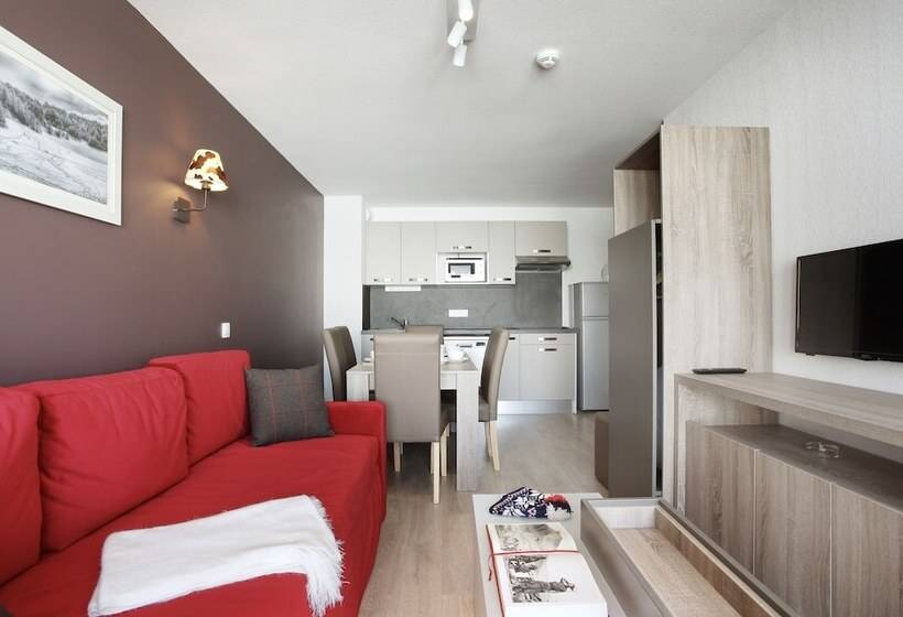 Apartamento 1 Dormitório, Résidence Prestige Odalys Front de Neige