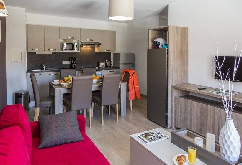 Apartamento Superior 1 Dormitório, Résidence Prestige Odalys Front de Neige