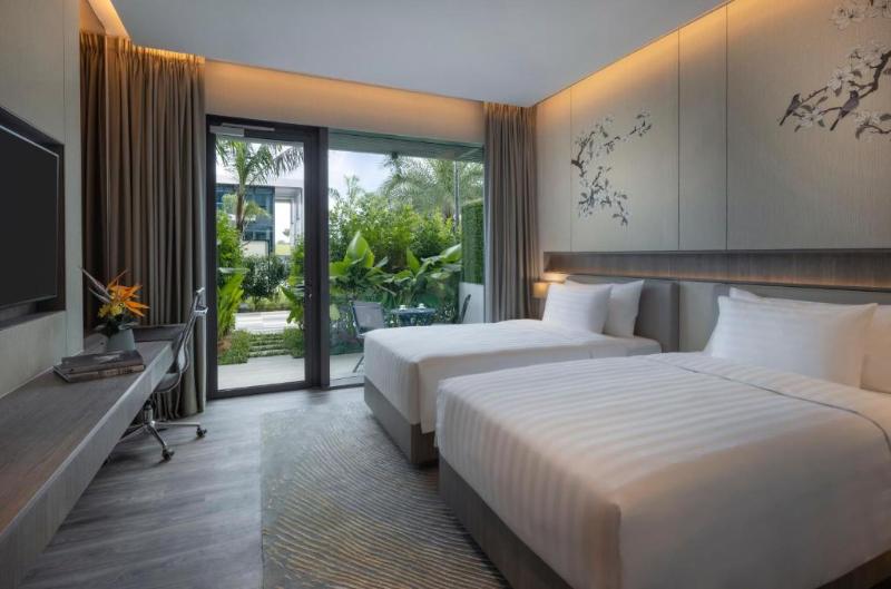 اتاق استاندارد با تراس, Dusit Thani Laguna Singapore