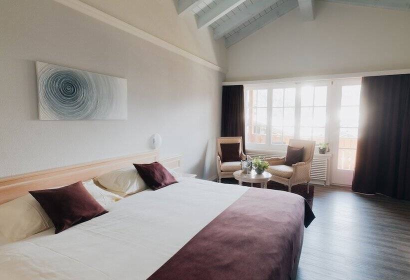 اتاق سوپریور با چشم‌انداز کوهستان, Wellnesshotel Schweizerhof