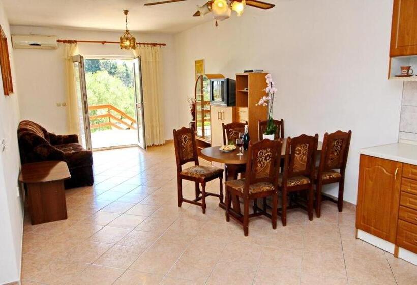 آپارتمان 2 خوابه با چشم‌انداز دریا, Apartments Veselka