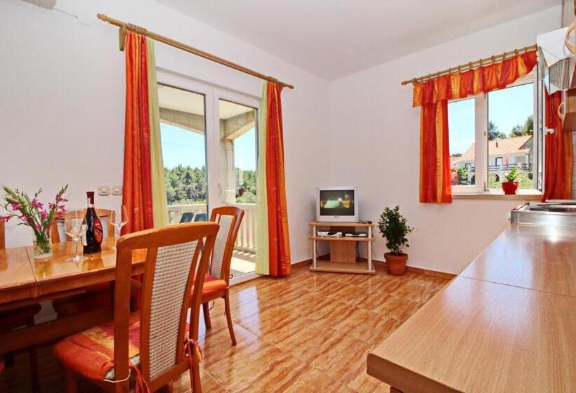 آپارتمان سوپریور 1 خوابه با چشم‌انداز دریا, Apartments Veselka