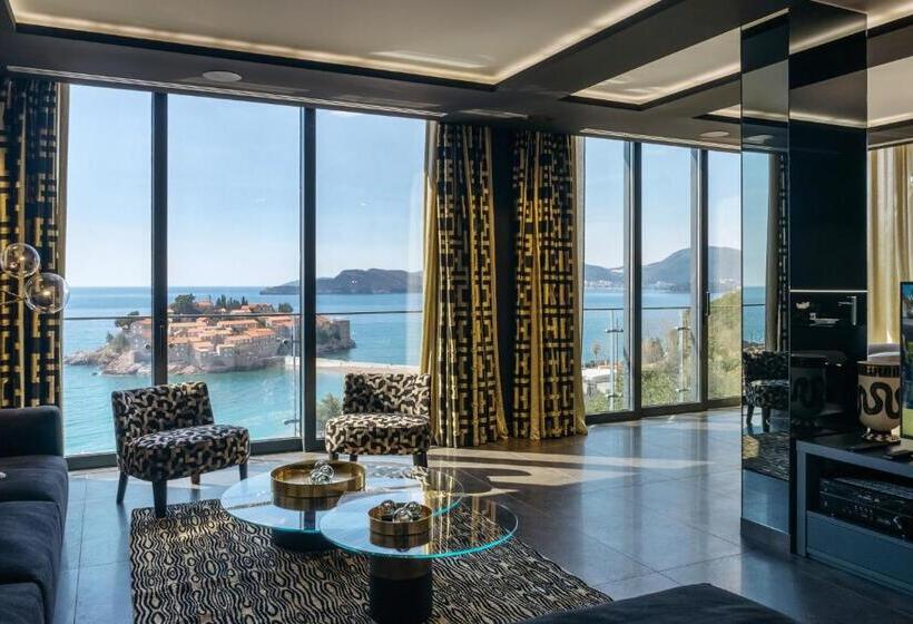 سوییت با چشم‌انداز دریا, Villa Geba Boutique