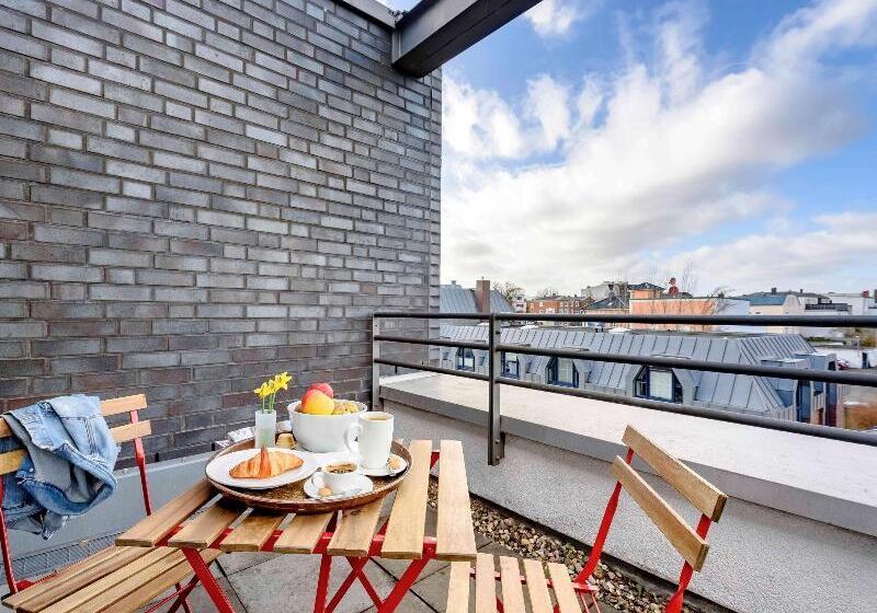 غرفة قياسية مزوَّدة بشُرفة, Ibis Luebeck City