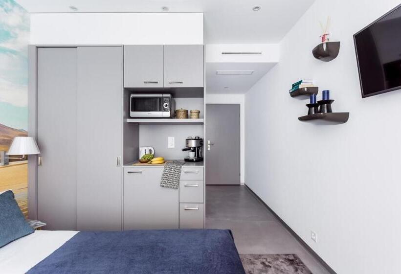 اتاق استاندارد یک نفره, VISIONAPARTMENTS Hôtel de Famille