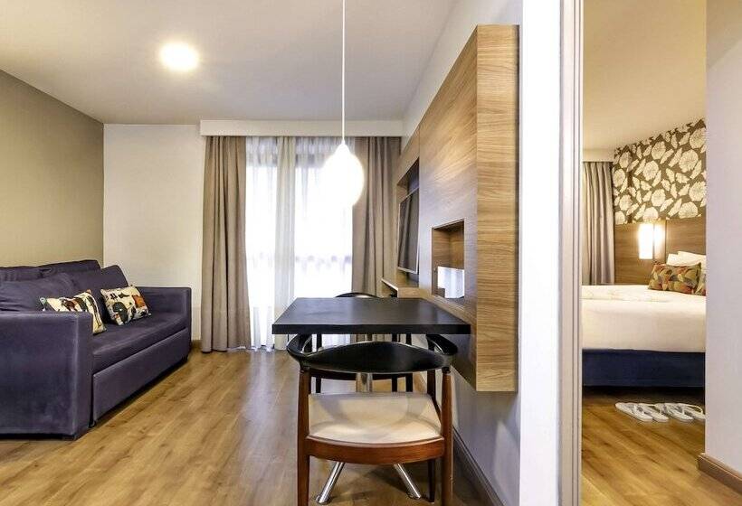 침실 1개 디럭스 아파트, Mercure Curitiba 7 De Setembro