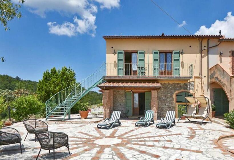Апартаменты 1 Спальня с Террасой, Agriturismo Montecrespini