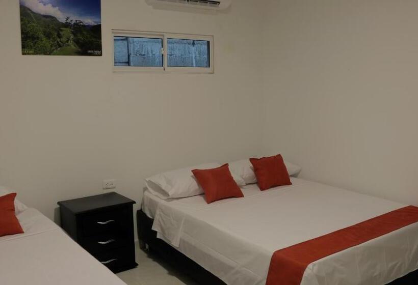 디럭스 패밀리 룸, Puerto Caribe Hostal