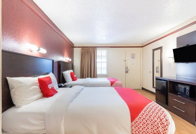 스탠다드 룸 더블 침대 2개, Red Roof Inn Tulsa Airport