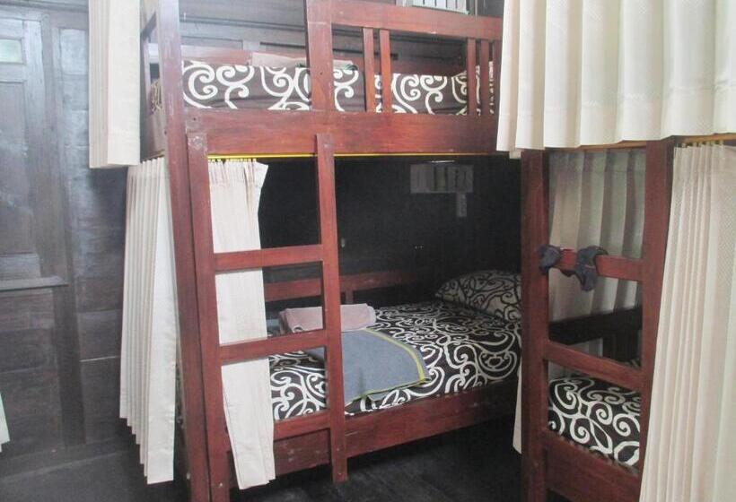 Кровать в Общей Комнате, Green Paddy Hostel & Villa