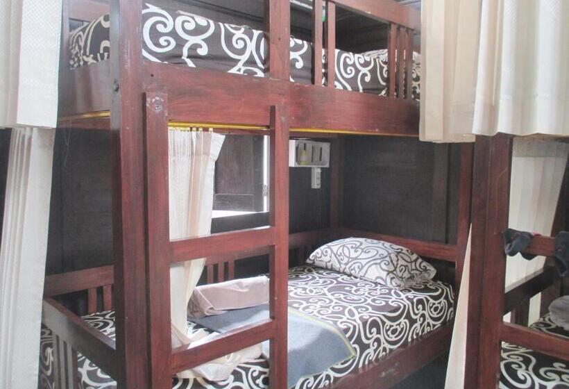 Кровать в Общей Комнате, Green Paddy Hostel & Villa