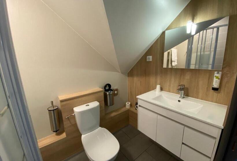 Номер Стандарт Трехместный, Logis   Hôtel Saint Nicolas
