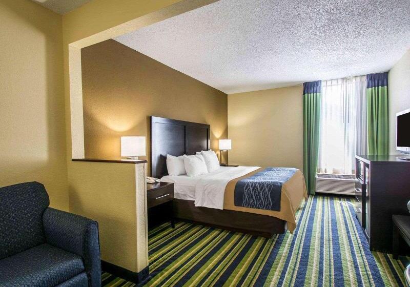 스위트 킹사이즈 침대, Comfort Inn & Suites Lantana   West Palm Beach South