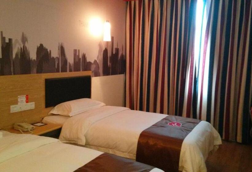 Номер Superior, Thank Inn Chain Hotel Jiangxi Fuzhou Linchuan District Laowuhuang Palace Bus Station