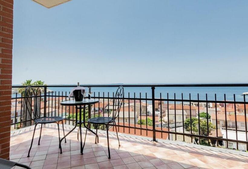 Quarto Estandar Vista Mar com Sacada, Mare Lughente