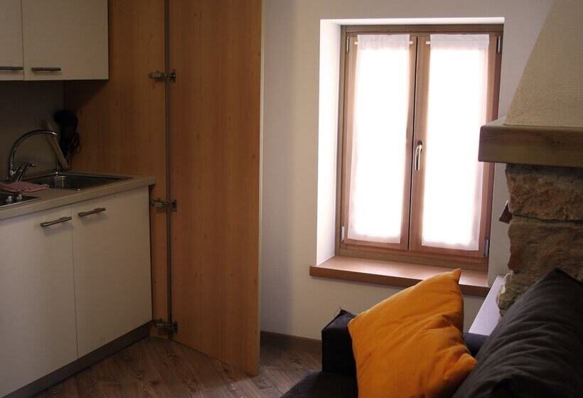 带1个卧室的公寓, Garnì Sella Cipriani