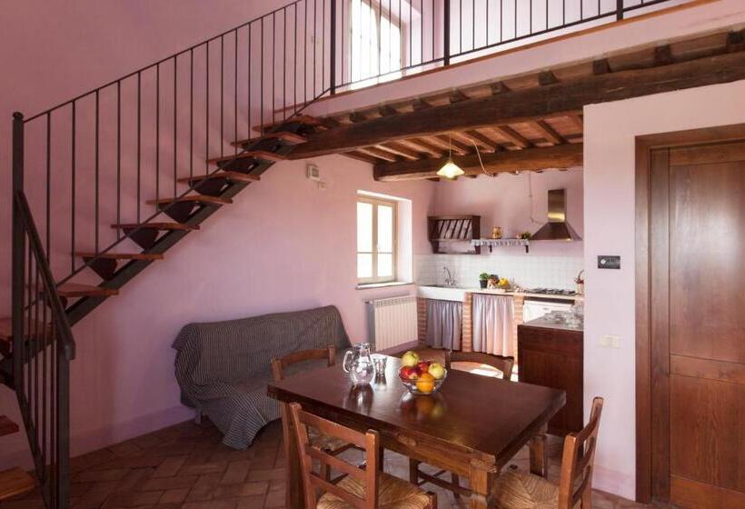 １ベッドルームアパートメント, Agriturismo Bio Podere Doganelle