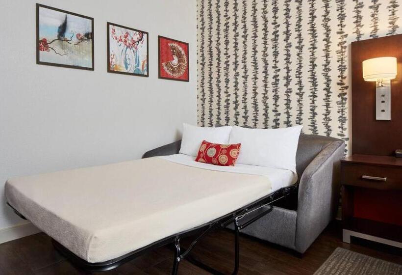 带大床的标准工作室, Fairfield Inn & Suites By Marriott Washington Downtown
