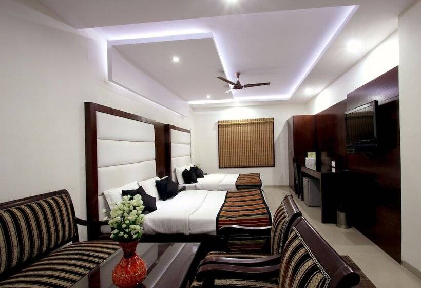 اتاق لوکس, Chowdhry Tourist Lodge   New Delhi Railway Station   2 Minutes Walk