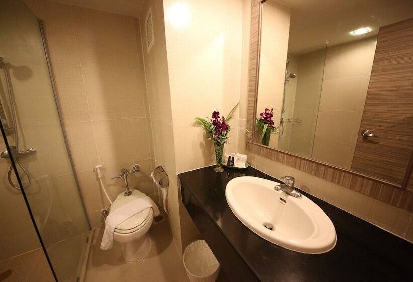 수피리어 룸 풀장 전망, The Green Park Resort