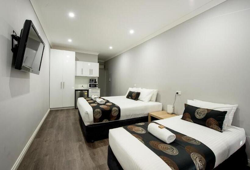 디럭스 룸 킹사이즈 침대, City Centre Motel