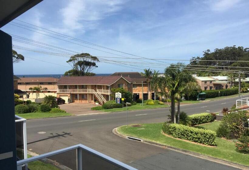 침실 2개 바다 전망 아파트, Aquarius Apartments Mollymook