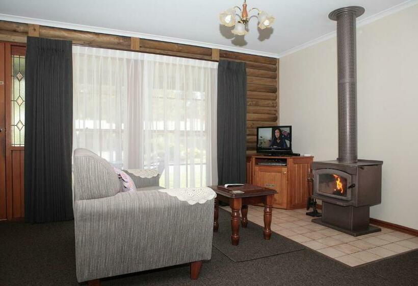 فيلا غرفة نوم واحدة, Halls Gap Log Cabins