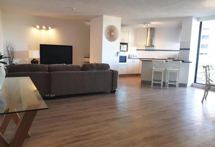 침실 2개 바다 전망 아파트, Casablanca Beachfront Apartments