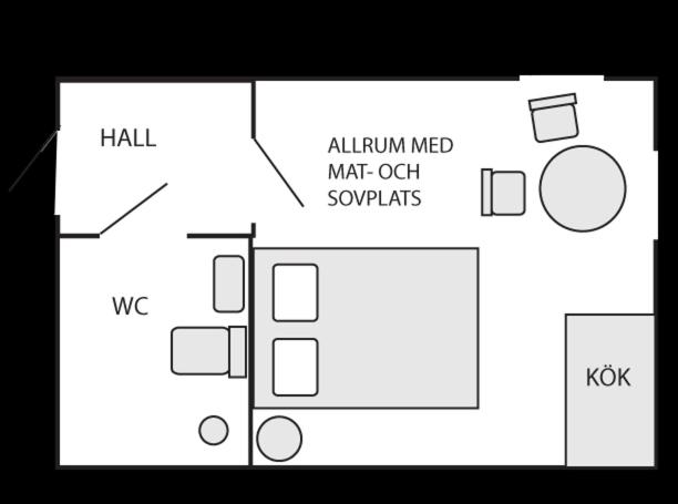 Номер Стандарт, Mannflogården Bed & Breakfast , Sälenfjällen