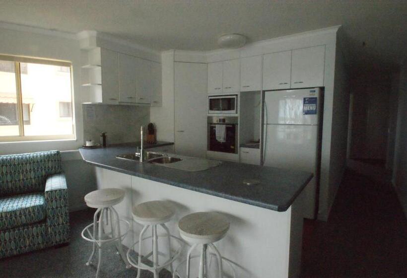 침실 3개 아파트, The Esplanade Riverview Holiday Apartments