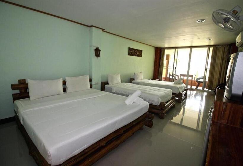 Семейный Номер Вид на Сад, Phornpailin Riverside Resort