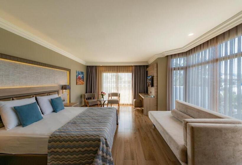 Номер Стандарт Боковой Вид на Море, Samara Hotel Bodrum Ultra All Inclusive