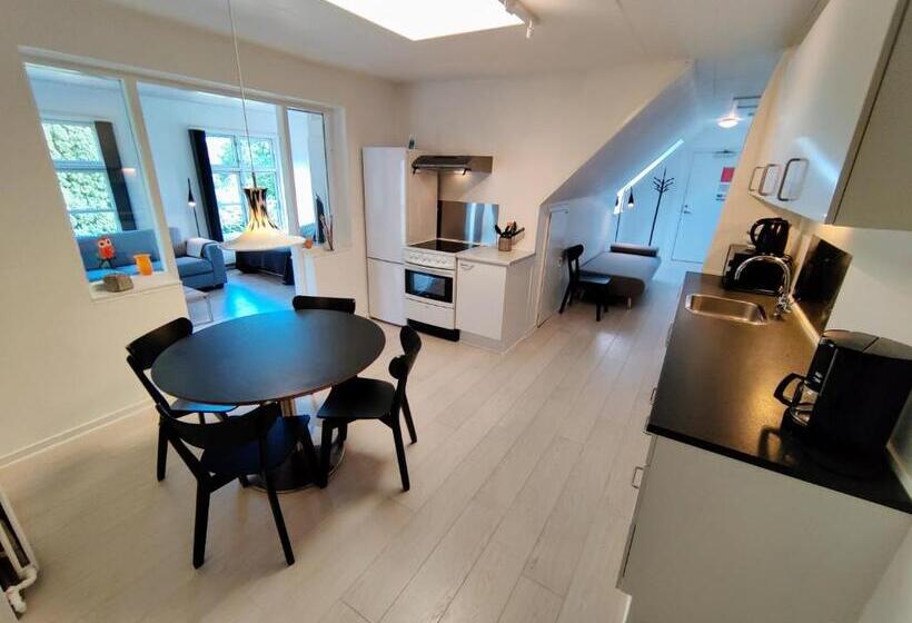 침실 1개 가든 전망 아파트, Provstegården Bed & Breakfast