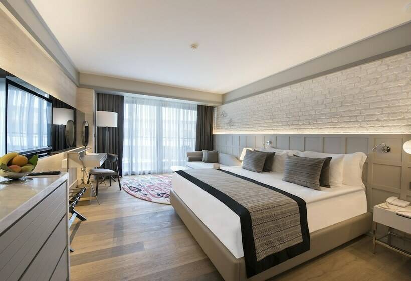 غرفة سوبيريور ذات إطلالة جانبية على البحر, Acanthus Cennet Barut Collection   Ultra All Inclusive