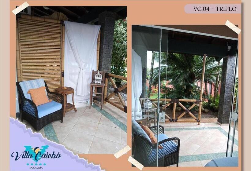 스탠다드 트리플 룸, Pousada Villa Caiobá