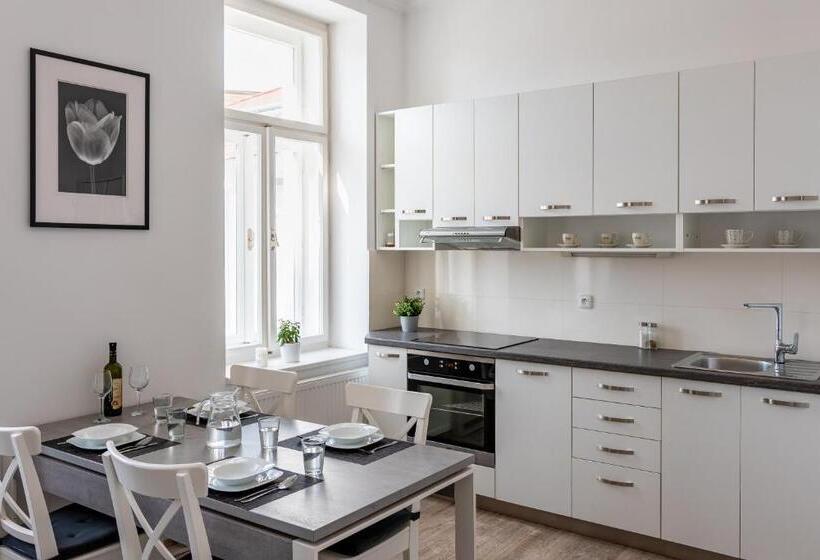 침실 1개 아파트, Penzion Apartmány Hradební