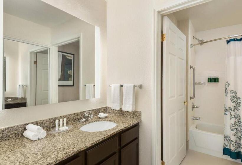 带2个卧室的套房, Residence Inn Phoenix Chandler/fashion Center