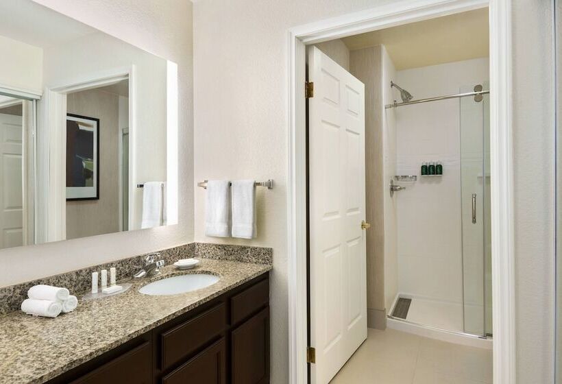 带2个卧室的套房, Residence Inn Phoenix Chandler/fashion Center