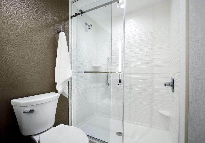 장애인을 위한 킹사이즈 침대 스탠다드 룸, Hilton Garden Inn Camden Waterfront Philadelphia