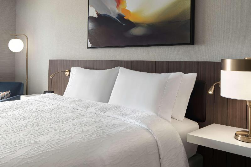 스탠다드 룸 킹사이즈 침대, Hilton Garden Inn Camden Waterfront Philadelphia