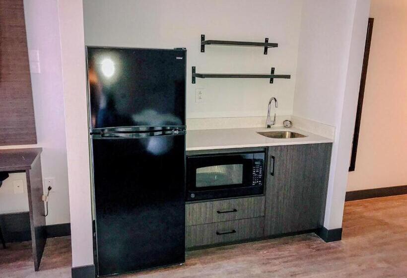 장애인을 위한 킹사이즈 침대 스탠다드 룸, Studio 6 Dublin, Ga